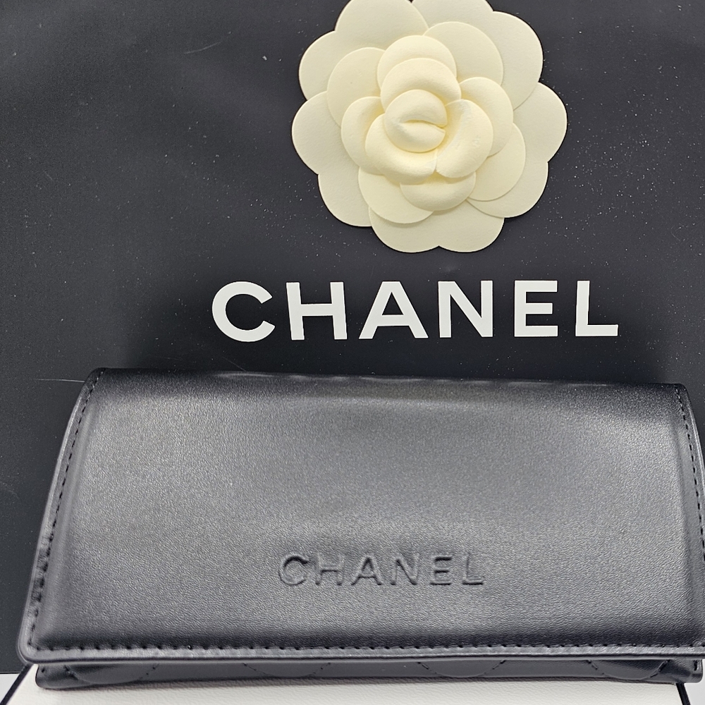 CHANEL Black Sunglasses Case